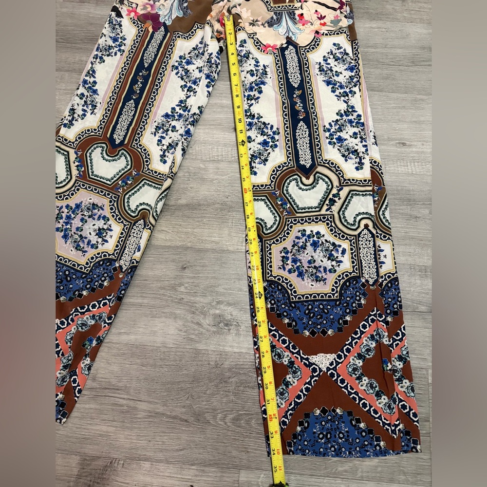 Etro Beige Floral Trousers - Picture 4 of 4